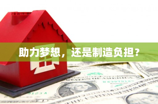 安溪助力梦想，还是制造负担？