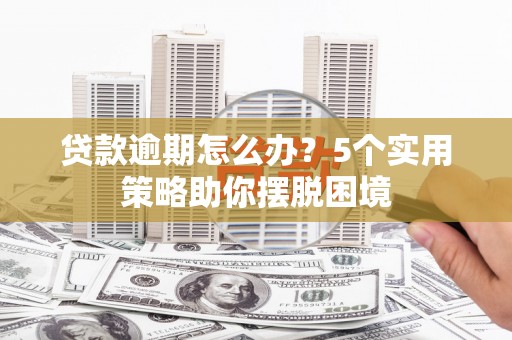 宁武贷款逾期怎么办？5个实用策略助你摆脱困境