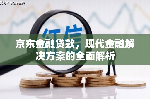 金华京东金融贷款，现代金融解决方案的全面解析