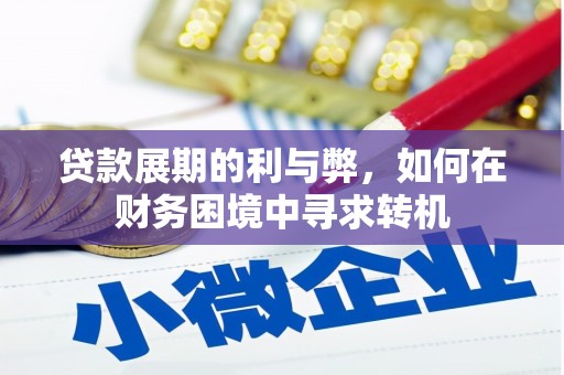 苍溪贷款展期的利与弊，如何在财务困境中寻求转机