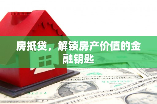 定陶房抵贷，解锁房产价值的金融钥匙