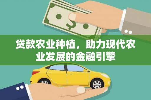 汝阳贷款农业种植，助力现代农业发展的金融引擎