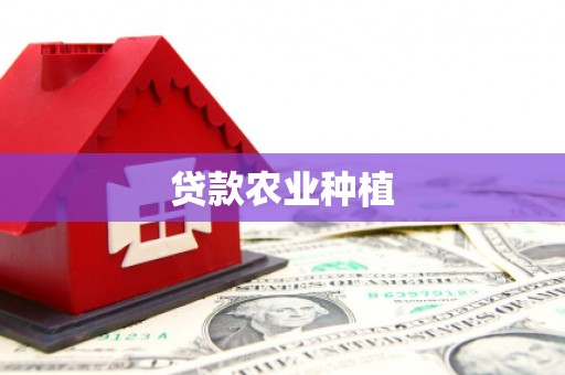 北竿贷款农业种植