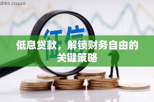 黄大仙低息贷款，解锁财务自由的关键策略