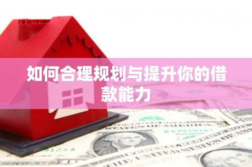 利州如何合理规划与提升你的借款能力